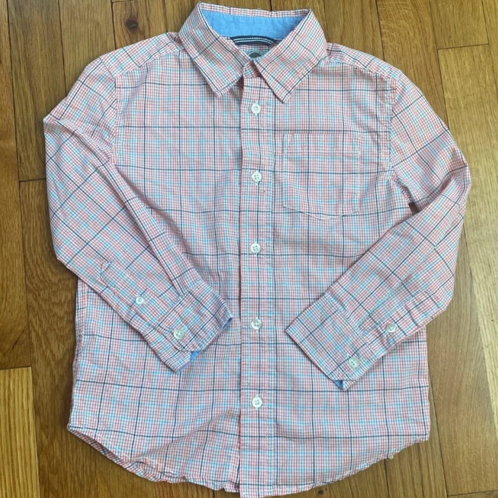 Wonder nation boys button up shirt